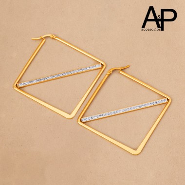 DAP0129-CANDONGA CUADRO  CON BARRA DE ZIRCONES