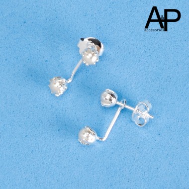 AP752-ARETE DOBLE PERLA