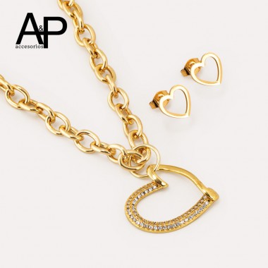 BL0043- JUEGO CORAZON  LISO...