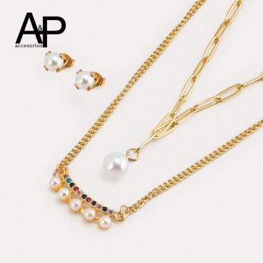 BL0044- JUEGO DOBLE PERLADO...