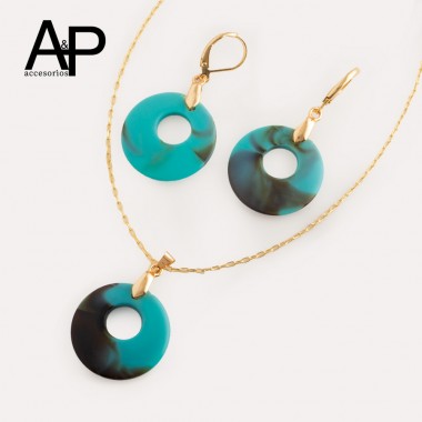 MT201- JUEGO   AGUA MARINA