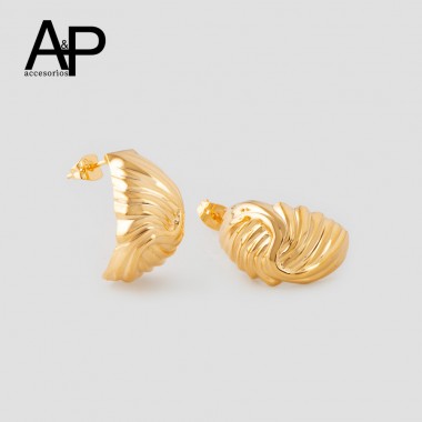 MT235- ARETE NUDO DORADO