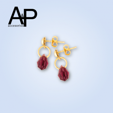 MT260- ARETE LAGRIMA VINOTINTO