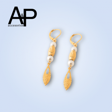 MT279- ARETE LARGO LAGRIMA