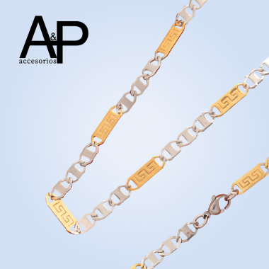 MT248- CADENA BICOLOR...