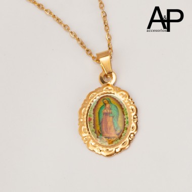 AP0188-GARGANTILLA VIRGEN  DE GUADALUPÉ