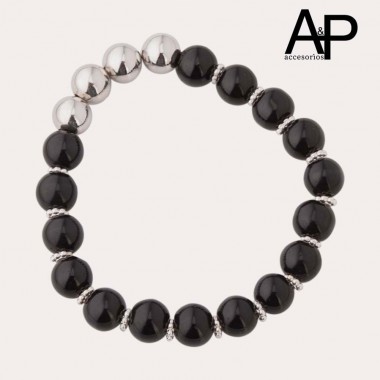 AP296-PULSERA ONIX Y BOLA...