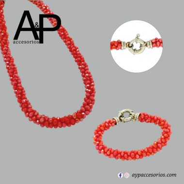 MT313- JUEGO TEJIDO MURANO...