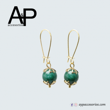 EAP549- ARETE LARGO VERDE