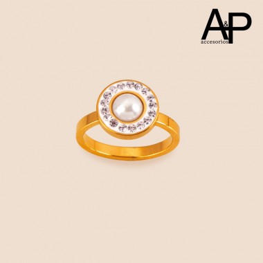 DAP0218-ANILLO PERLA CON MICROZIRCONES