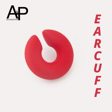 EAP491- EARCUFF  ROJO