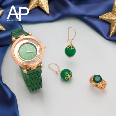 CN003- COMBO ELEGANTE VERDE...