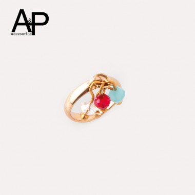 MT129- ANILLO MURANOS...