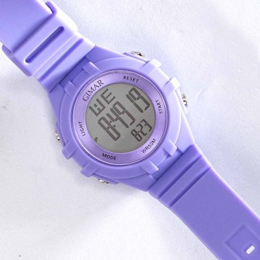 GW0384  RELOJ DIGITAL LILA