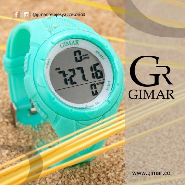 GW0276- RELOJ DIGITAL AZUL...