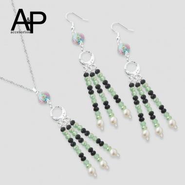 MT234- JUEGO LARGO MURANOS...