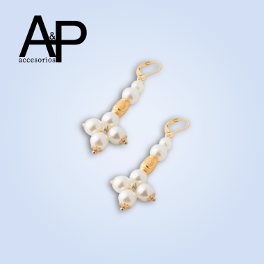 MT278- ARETE LARGO PERLADO...