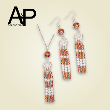 MT266- JUEGO LARGO MURANOS...