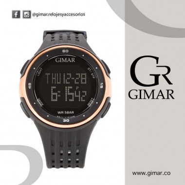 GW0280- RELOJ DIGITAL BISEL...