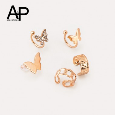 EAP493- SET DE  5  EARCUFF...