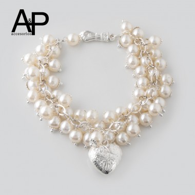 MT189- PULSERA PERLAS ,CON...